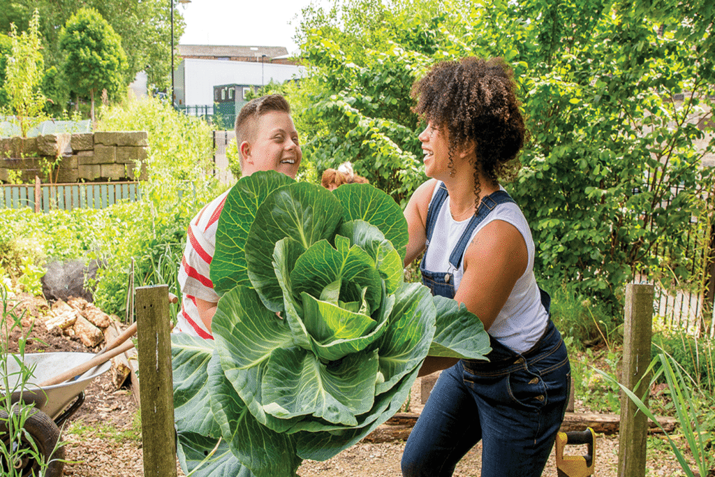 E.M.B.A.R.C. Community Youth Farm showcasing urban agriculture and green house gardening.