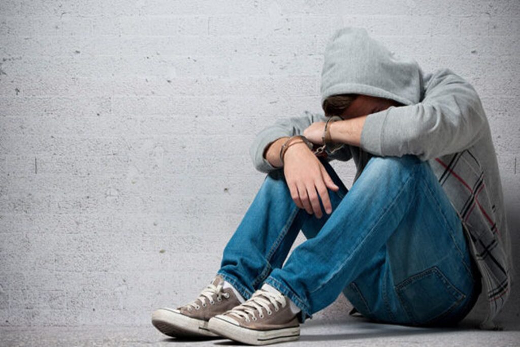 Youth engagement activity during the Lock-In For Life community program.