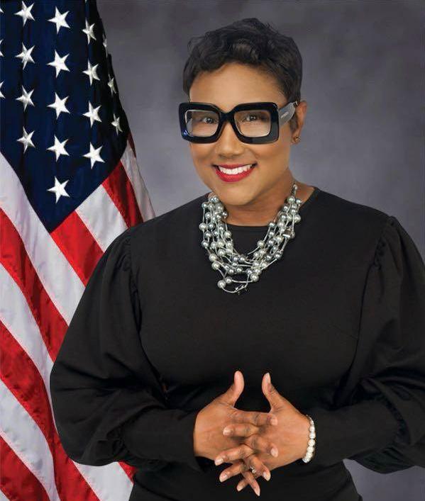 Professional portrait of Lorraine Cochran-Johnson, DeKalb County Chief Executive Officer.